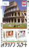 Télécarte ITALIE Reliée (46) Phonecard ITALY RELATED * Telefonkarte ITALIA Verbunden - Japan - ROMA Colosseum - Cultural