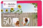 T-MOBILE - SIMPA - 50. Kuna ( Croatia GSM Prepaid Card ) Children Child Enfant Sunflower Tournesol Sonnenblume Girasol - Telecom Operators