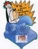 Carte Maximun Fête Du Timbre 2008 Avec TP Droopy Autocollant - Téléphone - 2000-2009