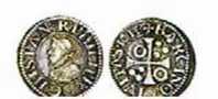 FELIPE III  (1.598-1.621)  1/2 Croat PLATA/SILVER  MBC+/VF+ BARCELONA    DL-5845 - Other & Unclassified