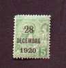 Monaco 1921 - N° 48 * - Unused Stamps