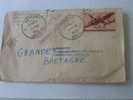 MARCOPHILIE LETTRE TAXEE POSTAGE DUE 15CENTS  DE 1947  AKRON OHIO P/ GREAT BRITAIN  AIR MAIL TAX - Portomarken