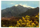 {50534} 20 2B Haute Corse Corte , Vue Générale Sur Fond Neigeux Du Mont Rotondo - Corte