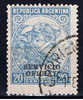RA+ Argentinien 1938 Mi 42 Dienstmarke - Dienstzegels