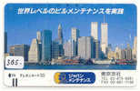 Telecarte Statue Of Liberty (385) Statue De La Liberte Twins Towers New York USA  Phonecard Japan - Fouten & Varianten