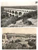 2 Cpsm SAINT AMBROIX Vue Générale Et La Tour Gisquet + Pont Du Gard Aqueduc Romain - Saint-Ambroix