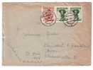 AUTRICHE Lettre Pour L´ALLEMAGNE / ÖSTERREICH Brief Nach Deutschland (1954) - Yvert 746 & 2 X 801 - Covers & Documents
