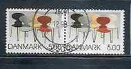 DENMARK - DESIGN DANOIS - Yvert # 1171 - Horizontal Pair -  VF USED - Usati