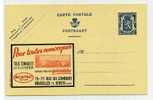 REMORQUES / ESSIEUX / POUR TRACTEUR / AGRICULTURE / PUBLIBEL 504  / ENTIER POSTAL BELGIQUE - Vrachtwagens