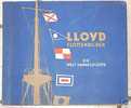 ANTIKES BUCH LLOYD FLOTTENBILDER DIE WELT-HANDELSFLOTTE - Other & Unclassified