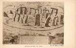 GB - Wil - Stonehenge In 1575 [engraving / Gravure]- H. M. Office Of Works N° 6 (not Circulated / Non Circulée) - Stonehenge