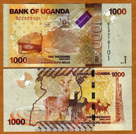 Uganda, 1000 (1,000) Shillings, 2010, P-49a, UNC - Oeganda