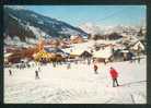 CPSM - Contamines Montjoie (Haute Savoie 74) - Vue Générale Depuis La Piste Des Loyers ( Ski Remonte Pente Tire Fesses - Contamine-sur-Arve