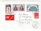 FRANCE - Lettre Pour L´Allemagne  30/03/1974 - PARIS - Dallay 1700,1757,1805,1810,1813Cote 9,3 € - Brieven En Documenten