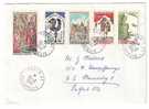 FRANCE - Lettre Pour L´Allemagne  30/03/1974 - PARIS - Dallay 1802,1807,1808,1812,1814 Cote 10,5 € - Cartas & Documentos