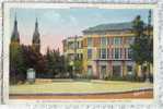 Cpa 42 ST SAINT CHAMOND Groupe Scolaire La Martine Et Eglise Notre Dame - Saint Chamond