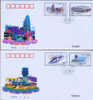 1998-28 CHINA BUILDINGS IN MACAO FDC - 1990-1999