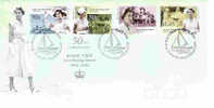 Cocos Islands  2004 Royal Visit  50th Ann FDC - Cocoseilanden