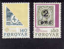 Faroe , Yv.no.37/8,   Neufs** - 1979