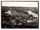 95 LA ROCHE GUYON, Vue Générale Vers Moisson, CPSM 10x15, Ed A.P., Dos Vierge, Plis D'angles - La Roche Guyon