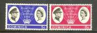 Dominica        "Royal Visit"        Set       SC# 193-94 Mint - Dominica (1978-...)