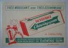 BUVARD-DENTIFRICE CHEWING GUM- - Produits Pharmaceutiques