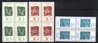 LIECH35 - LIECHTENSTEIN 1965 : Ferdinand Nigg Serie N. 405/7  *** Quartina - Ungebraucht