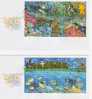 Christmas Island 2006  Coral Reef X 2 Covers FDC - Christmas Island