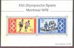 Germany -  Block 12 Postfrisch / Miniature Sheet MNH ** (m065) - Zomer 1976: Montreal