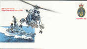 AUSTRALIA : 1986 : Post. Stat. : NAVIGATION,MARINE,HELICOPTER,WARSHIP, - Helikopters