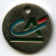 JETON DE CADDIE - CREDIT AGRICOLE - Trolley Token/Shopping Trolley Chip