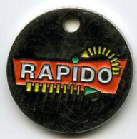 JETON DE CADDIE - RAPIDO - Trolley Token/Shopping Trolley Chip