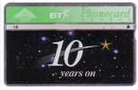 10 YEARS ON  ( England ) *** Space - Espace - Cosmos - Universe - Univers - Weltall - Universum - Universo - Spazio * - Espace