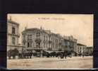 26 ROMANS Place Carnot, Hotel Touvard, Cachet Ambulant Valence à Grenoble, Ed Billion Rey 6, 1917 - Romans Sur Isere