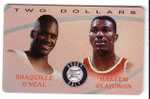 BASKETBALL  - Shaquille O`Neal & Hakeem Olajuwon ( SPRINT Mint Card - USA ) *** Basket Ball - Baloncesto - Pallacanestro - Sprint