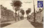 Carte Postale Ancienne Conlie - Route Du Mans - Conlie