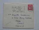 1964 MARCOPHILIE LETTER OF GREAT-BRITAIN:EDIMBURGH POUR FLERS DE L'ORNE 61  FRANCE BY AIR MAIL PAR AVION POST CHRISTMAS - Maschinenstempel (EMA)