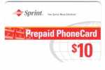 USA - Prepaid - $10 - Sprint - Sprint