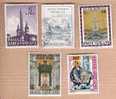 Lot De 5  Timbres Du VATICAN - Autres & Non Classés