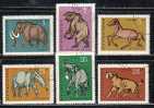 BULGARIE - 1971 - Animeaux Prehistoriques - 6v Obl. - Unused Stamps