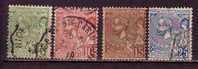 Q6435 - MONACO Yv N°22/25 - Used Stamps