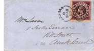 NSW089/ Sydney-Auckland 1865. Fresh Colour (farbfrisch) - Lettres & Documents