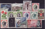 MONACO - 13 Timbres Oblitérés - Used Stamps