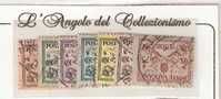 5996)francobolli Da 5+10+20+25+30+50+75c. Conciliazione Usat1 - Used Stamps