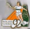 Roland Garros 92 Perrier - Tennis