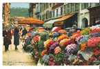 06 -  NICE  -  Le Marché Aux Fleurs - Animée : - Markets, Festivals