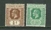 Leeward Islands   Stamps  SC#  46, 47  Mint - Leeward  Islands