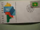 8638 FLAG DRAPEAUX BANDERA   ZAIRE  - FDC SPD   O.N.U   U.N OFFICIAL FIRST DAY COVER AÑO/YEAR 1988 - Covers