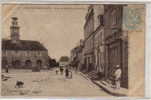 CHATELUS MALVALEIX PLACE DE LA HALLE ET GRANDE RUE - Chatelus Malvaleix