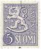 Finlande  411 (1954). - 5 M. Armoiries - Oblitérés